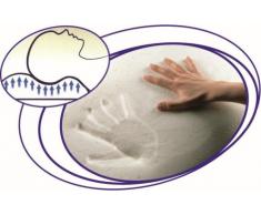 Almohada para la columna lumbar con espuma de Memory para viajar