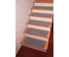 Alfombra de la escalera de la pisada Yinbei itcentre alfombras antideslizantes - pila de Nylon alfombra alfombras - 65,02 cm x 24,89 cm