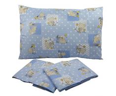 BubabÃ¹ - SÃ¡bana encimera, Cama Mafalda, Tela Estampada, 180 x 120 cm