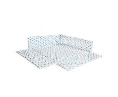 Schardt manta acolchada para parque infantil 100 x 100 cm azul oscuro Talla:100 x 100 cm