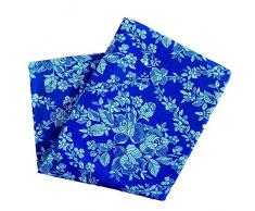 PROTECTOR/FUNDA ZAFIRO* PARA COLCHÓN ADAPTABLE, ANTIALÉRGICA, TRANSPIRABLE, NO RUIDO, TACTO MUY SUAVE, HIPOALERGENICO, SANITARIO, FABRICADO ESPAÑA, CONTROL DE CALIDAD, FABRICADO EN ESPAÑA (FUNDA AZUL CIERRE EN L, 135_x_190_cm)