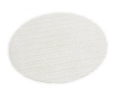 Luxflair Alta calidad antideslizante alfombrillas en Juego de 6 por 25 cm redondo como base para sillas/Asiento Cojín o Mesas/Camino de mesa/arcón. TAMBIÉN como base Alfombra Adecuado