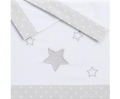 Sabanas 100% Algodón MINICUNA 50X80 - Stella (bajera+encimera+funda almohada)