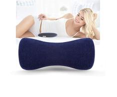 CompuClever Almohada de Espuma viscoelástica para el Dolor en la Zona Lumbar, Espalda Almohada para Almohada ortopédica