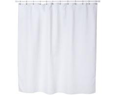 InterDesign - York - Cortina para ducha, 183 x 183 cm, Blanco