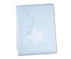 Belino 92952 - Manta para minicuna o coche, 80 x 110 cm, color azul