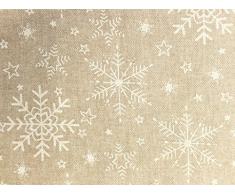 Mantel Antimanchas Navidad Meribel 50%algodón 50%poliéster con protección de resina y Teflón de Dupont®