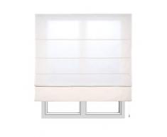 Estores Basic, Stor plegable con varillas, Crudo, 90x175cm, estores para ventana, estores plegables.