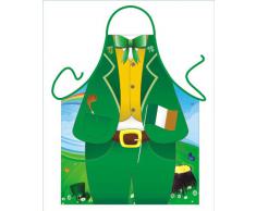 ICONIC APRONS Iconic Delantales Leprechaun Delantal, Poliéster, Multicolor, 79 x 56 x 0,1 cm