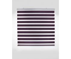 Blindecor Vela - Estor enrollable doble tejido, noche y dÃa, color violeta, 120 x 180 cm
