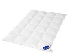 Hanskruchen 975.50.062 Royal- Edredón de Plumas (cálido, 155 x 200 cm, 100% plumón de Ganso, 980 g)