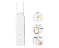 HHDM - Motor de persianas inteligentes para bricolaje, sistema de persianas automáticas, persianas motorizadas para ventana, compatible con Alexa/Goole Home/Wifi/Tuya APP
