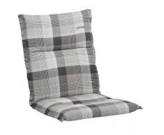 Kettler 0309405-8725 - Cojín para sillas de exterior, 100 x 50 cm, color gris