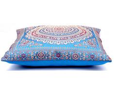 Almohada Decorativa Seda India Funda Cojin 40X40 Sofá textil hogar