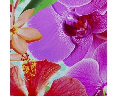 Costura Orchids - Juego de funda nórdica para cama de 180 cm