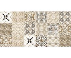 Laroom Alfombra Vinílica de Cocina Diseño Faro, Vinilo Antiliscante, Beige, 50x100 cm