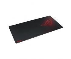 ASUS ROG Sheath - Alfombrilla con Base de Goma roja Antideslizante (tamaño Extragrande), Color Negro y roja
