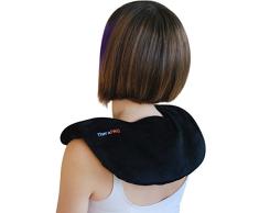 Almohadilla Térmica Que Alivia El Dolor De Hombros Y Cuello De TheraPAQ –Para La Terapia Térmica Humectante Natural O Como Pack De Frío - Almohada Calentada Al Microondas Reutilizable – Sin Olores