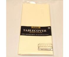 Amscan International ltd 77015-57 - Mantel, plástico, color crema