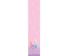 Deluxe Disney Princess 1 St. XXL Listo de cortina/Princesa//cortinas L 290 cm x B 140 cm rosa