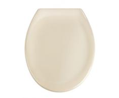 Wenko Ottana Asiento de Inodoro, Duroplast, Beige, 45.2x37.6x3 cm