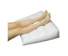 Behrend Cojín para piernas,, Wellness Cojín de relax, hinchable, con bomba, 70 x 60 x 20/10 cm