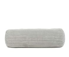 Gözze Cojín Cilíndrico, Polyester, Plateado, 70 x 22 cm