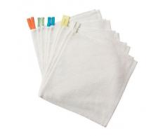 Ikea Toalla PequeÃ±a, AlgodÃ³n, Blanco, 32x17x4 cm, 10 Unidades