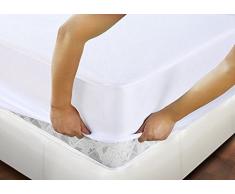 Utopia Bedding Protector de colchón Impermeable hipoalergénico Premium - Funda de colchón Equipada (140 x 200 cm)