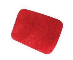 MSV 140874 - rojo de látex poliéster alfombra 50 x 70 cm x 0,1 cm