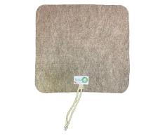 Nuevo Cubresilla de Lana de Alpaca de Alta Calidad. Producto 100% Natural. Perfecto para Calentar el Asiento de Caza, o para Eventos Deportivos, Conciertos e Iglesias. Tamaño 37cm x 37cm