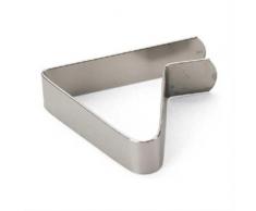 Gilberts - Mantel Clips (Comida Servicios), color plateado, 4 unidades