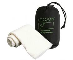 Cocoon - Sábana de Viaje, de algodón Egipcio, Color Natural, tamaño 86x35