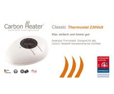Carbon Heater TBD Classic XL de para Camas de Agua (320 vatios, bajo Consumo para Calentador de Cama Solo/Mono/uno Camas de Agua