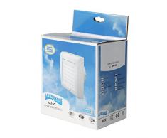 La ventilación aa10g aspirador espiral con persiana automática para Orificio diámetro 100 mm/4 "