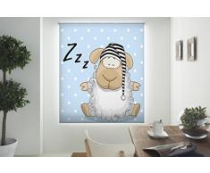 Blindecor Estor enrollable translÃºcido digital, Infantil,W-I-60513, 150X180 cm