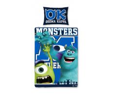 Disney Monster AG University Ropa de Cama Panel Individual 135x200