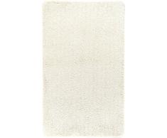 axentia Alfombra de baño Modern – Alfombrilla de baño & Grande de Microfibra de Cuarto de baño Alfombra Antideslizante de baño para Ducha, Lavabo y bañera, plástico, Beige, 100 x 60 x 1.5 cm