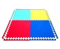 16 x Suelo Para niños, EVA Puzzle Colchonetas 60cm x 60cm x12mm