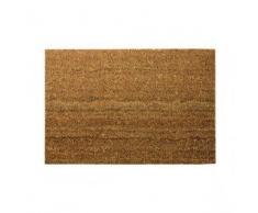 ID Mate 406015p Uni Natural Alfombra Felpudo Fibra Coco/PVC Beige 60Â x 40Â x 1,5Â cm