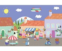 Peppa Pig Floor Puzzle & Colour 24 pcs 24pieza(s) - Rompecabezas (Rompecabezas para suelo, Dibujos, Preescolar, Peppa Pig, 3 año(s), Niño/niña)