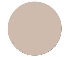 Panorama Alfombra Vinílica Redonda Lisa Rosa 190x190cm - Alfombra Cocina Vinilo - Alfombra Salón Antideslizante, Antihongos e Ignífuga - Alfombras Grandes - Alfombras PVC