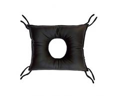 Cojín antiescaras cuadrado con agujero de poliuretano 46 x 44 x 10 cm