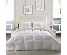 Utopia Bedding - Primavera-Verano Edredón de Fibra - Fibra Hueca Siliconada, 680 gramo (Primavera-Verano, Cama 80/90)