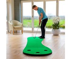 FORB Alfombra de Putting para Entrenamientos de Golf (Variedad de Estilos & Tamaños) (Alfombra de Putting en Casa 3m)