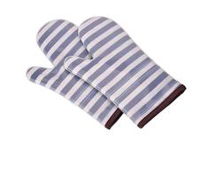 Guante GGJIN Cocina de Silicona a Prueba de Calor Mitones del Horno de cocción agarradores de Cocina Pad (Color : Brown, Size : M)