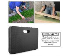 TOPINCN Almohadilla para Rodillas EVA Durable Portátil Impermeable Cómodo Garaje Jardín Kneeler Mat Protección para Rodillas Cojín Rodillas(Negro)