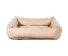 evergreenweb – Cama para Perros de Varias Tallas, Relleno de Espuma waterfoam Suave Lavable A Máquina, caseta de Interior con cojín desenfundable, colchón Ideal para Todos Animales Domésticos