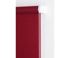 Blindecor Draco Estor Enrollable Blackout Liso, Burdeos, 100 x 175 cm
