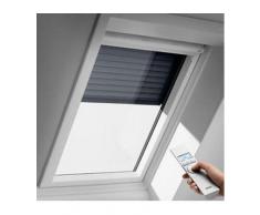 Velux eléctrico de persiana (SML pk04 0000s, aluminio gris oscuro